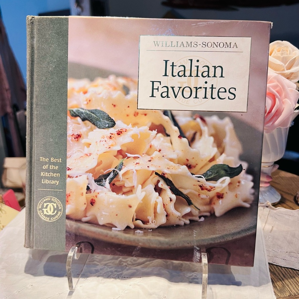 Williams Sonoma Gray Kitchen Cookbook Used Once.
